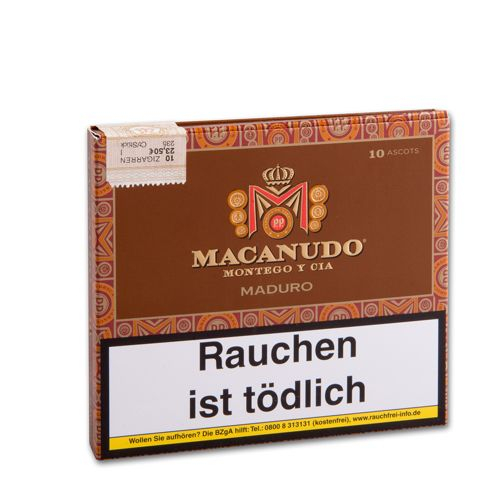 Macanudo Maduro Ascot