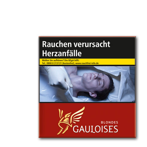 Gauloises Blondes Rot 15,00 € Zigaretten