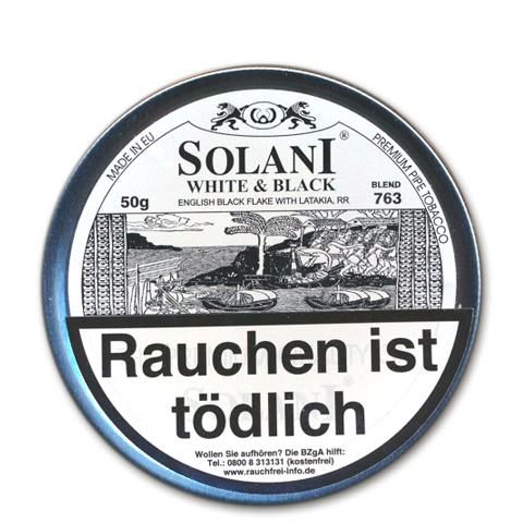 Solani White & Black English Flake, 50g