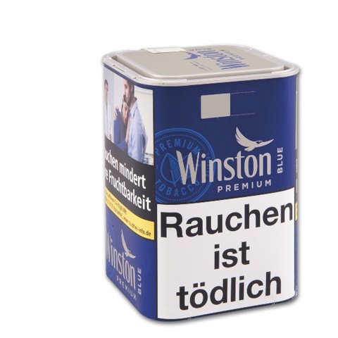 Winston Cigarette Tobacco Blue Tin-M, 65g