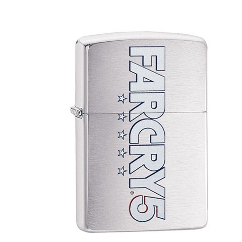 Zippo Chrom gebürstet FarCry5 Logo