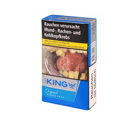 The King Original Blue 5,90 € Zigaretten