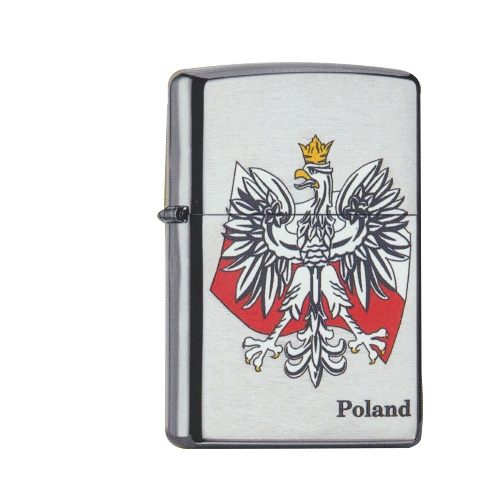 Zippo Chrom gebürstet Poland Eagle 2