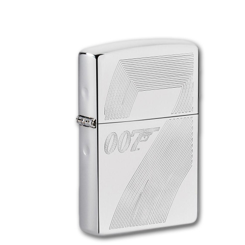 Zippo Chrom poliert James Bond 007