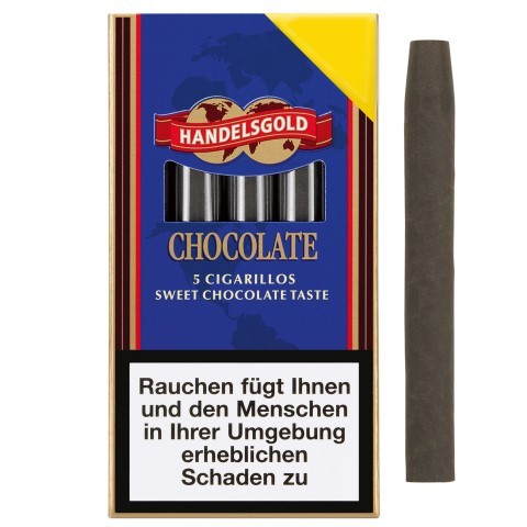 Handelsgold Sweets Chocolate Zigarillos, 5er Schachtel