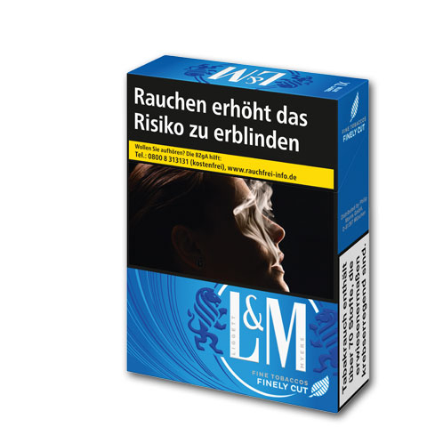 L&M Blue Label XL-Box 9,00 € Zigaretten