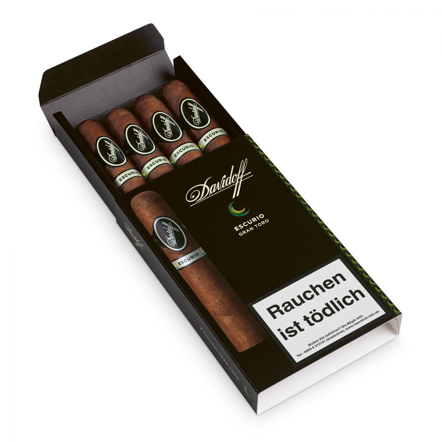 Davidoff »Escurio« Gran Toro 4er Schachtel