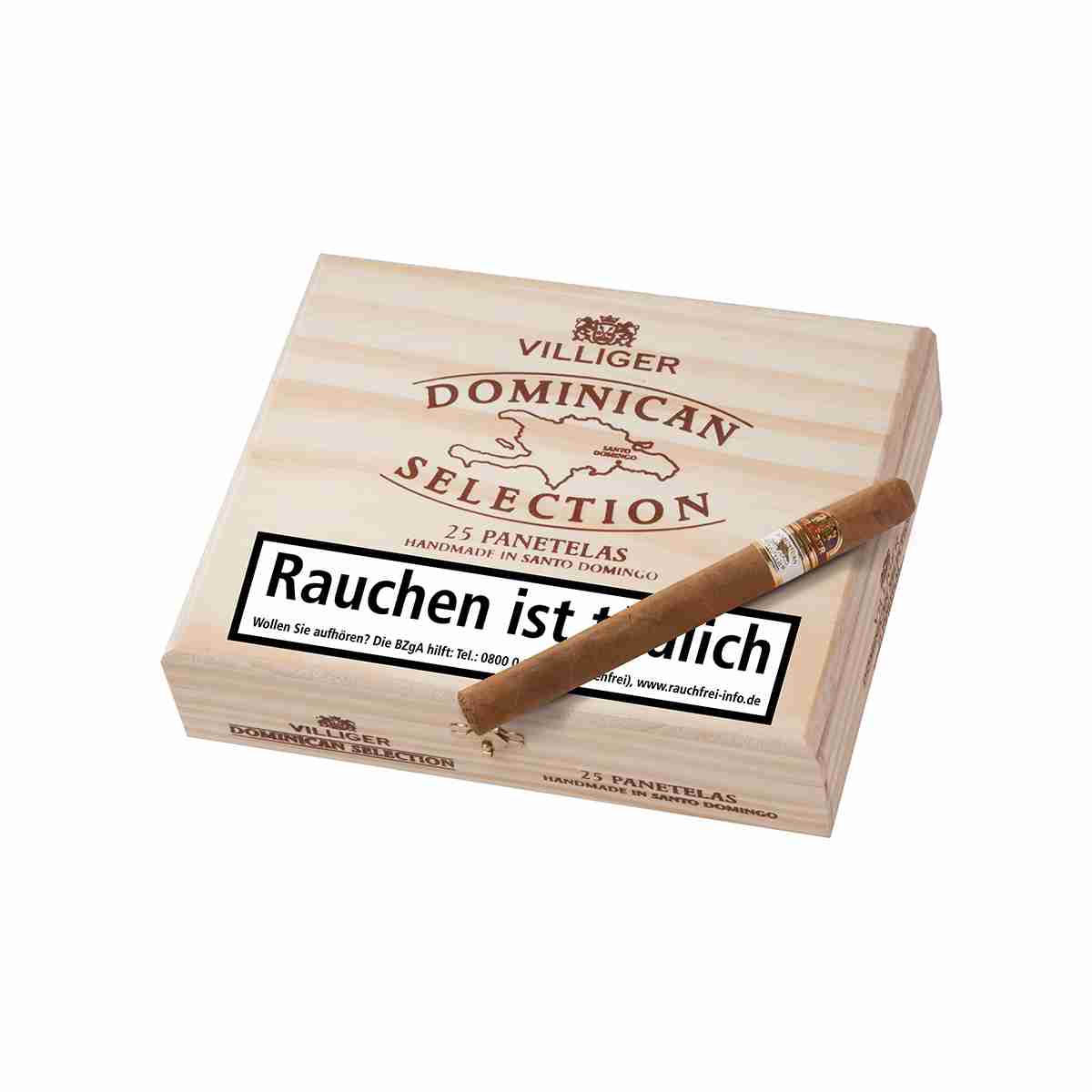 Villiger Dominican Selection Panetela [El Mundo del Tabaco], 25er