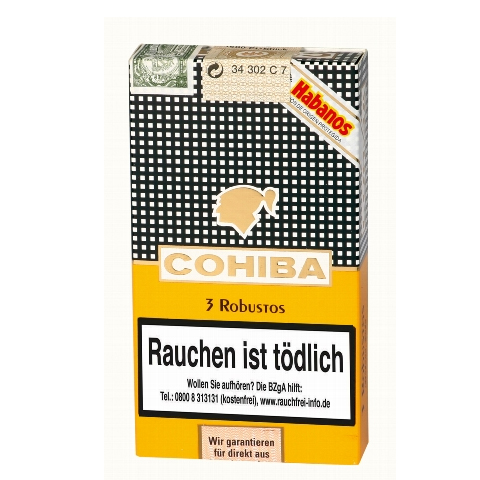 Cohiba Linea Clasica Robustos, 3er