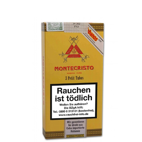 Montecristo Petit Tubos, 3er