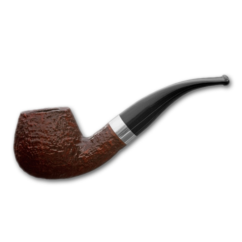 Pfeife Savinelli Etna Modell 645, rustiziert - braun