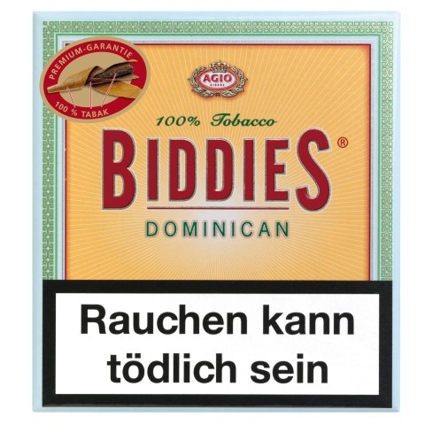 Agio Biddies Dominican Zigarillos, 20er Schachtel