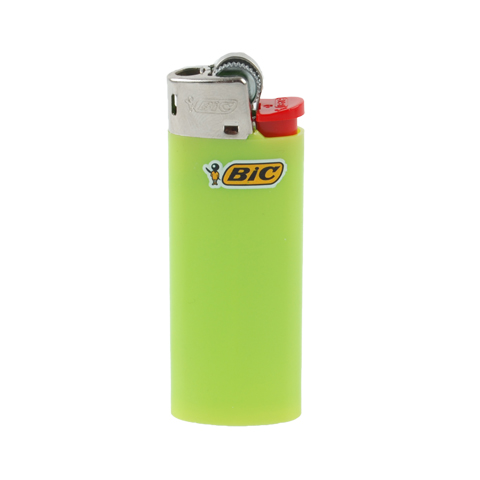 Einwegfeuerzeug Bic Mini Neutral - Grün