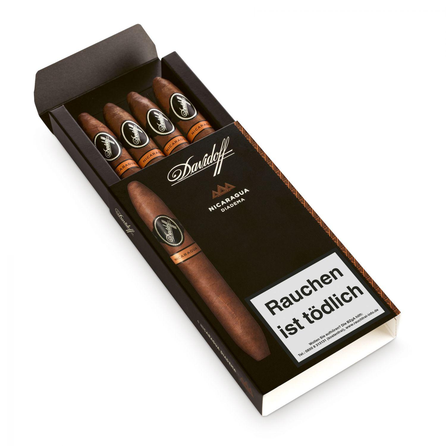 Davidoff »Nicaragua« Diadema, 4er Schachtel