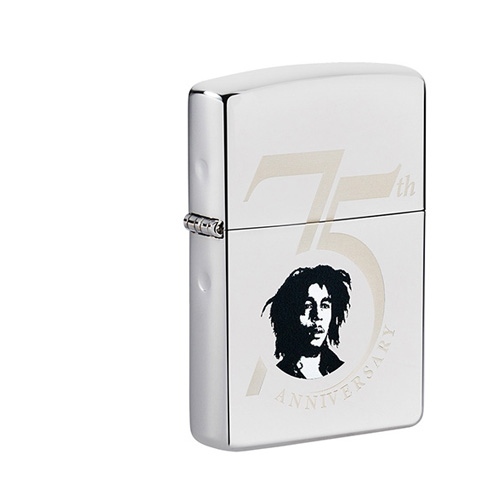 Zippo Chrom poliert Bob Marley