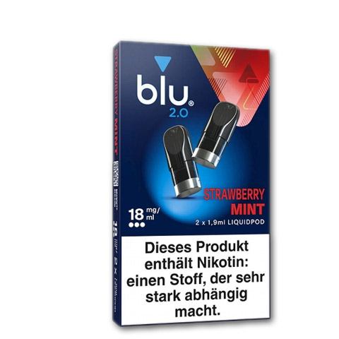 blu Liquid-Pods Strawberry Mint 18mg Nikotin