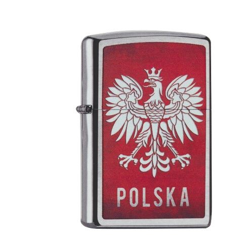 Zippo Chrom gebürstet Polska