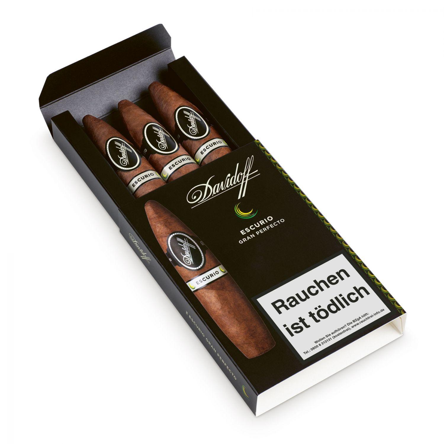 Davidoff »Escurio« Gran Perfecto 3er Schachtel