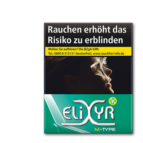 Elixyr+ M-Type XL-Box 8,00 € Zigaretten