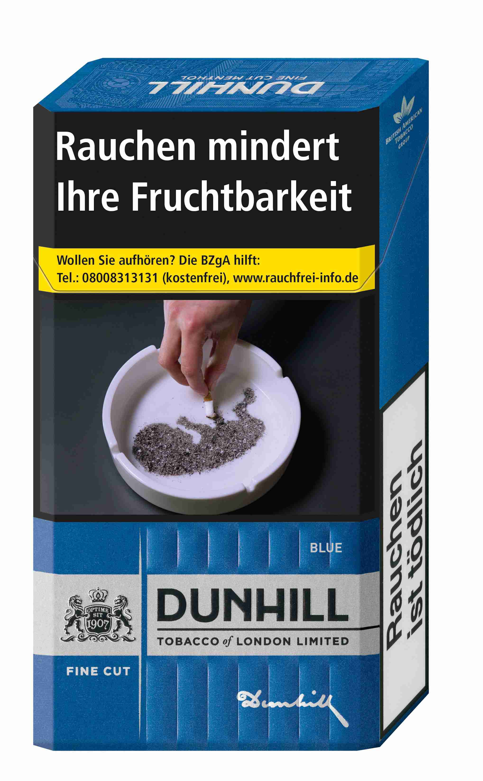 Dunhill Fine Cut Blue 9,80 € Zigaretten