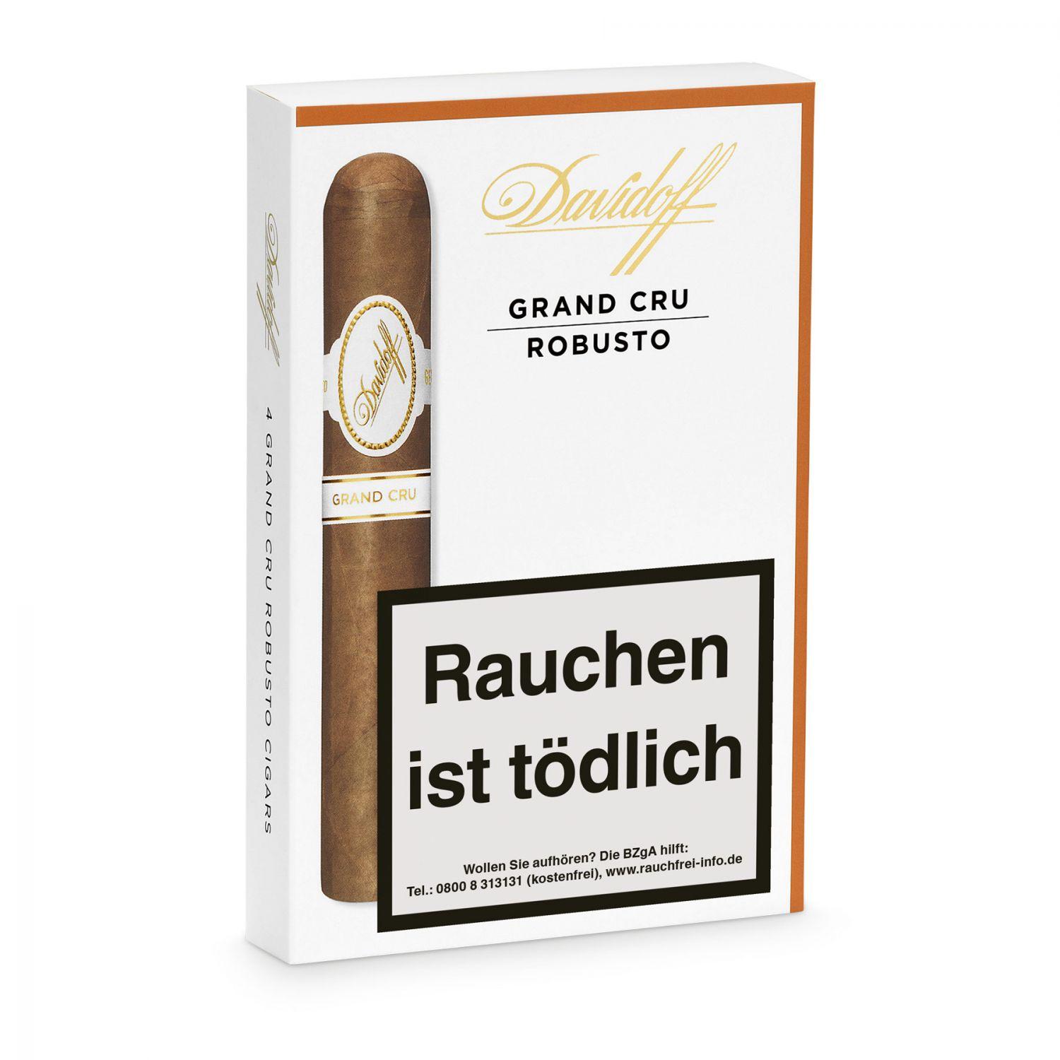 Davidoff »Grand Cru« Robusto, 4er Schachtel