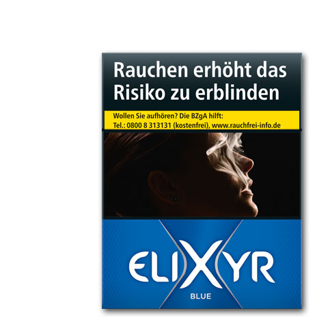 Elixyr Blue 2XL-Box 9,00 € Zigaretten