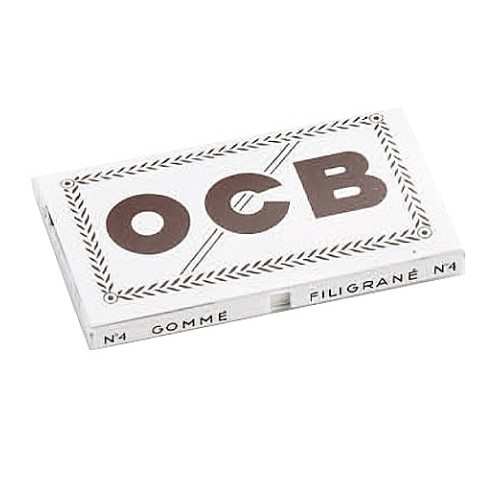 OCB filigran No. 4 kurz weiss Einzelpackung