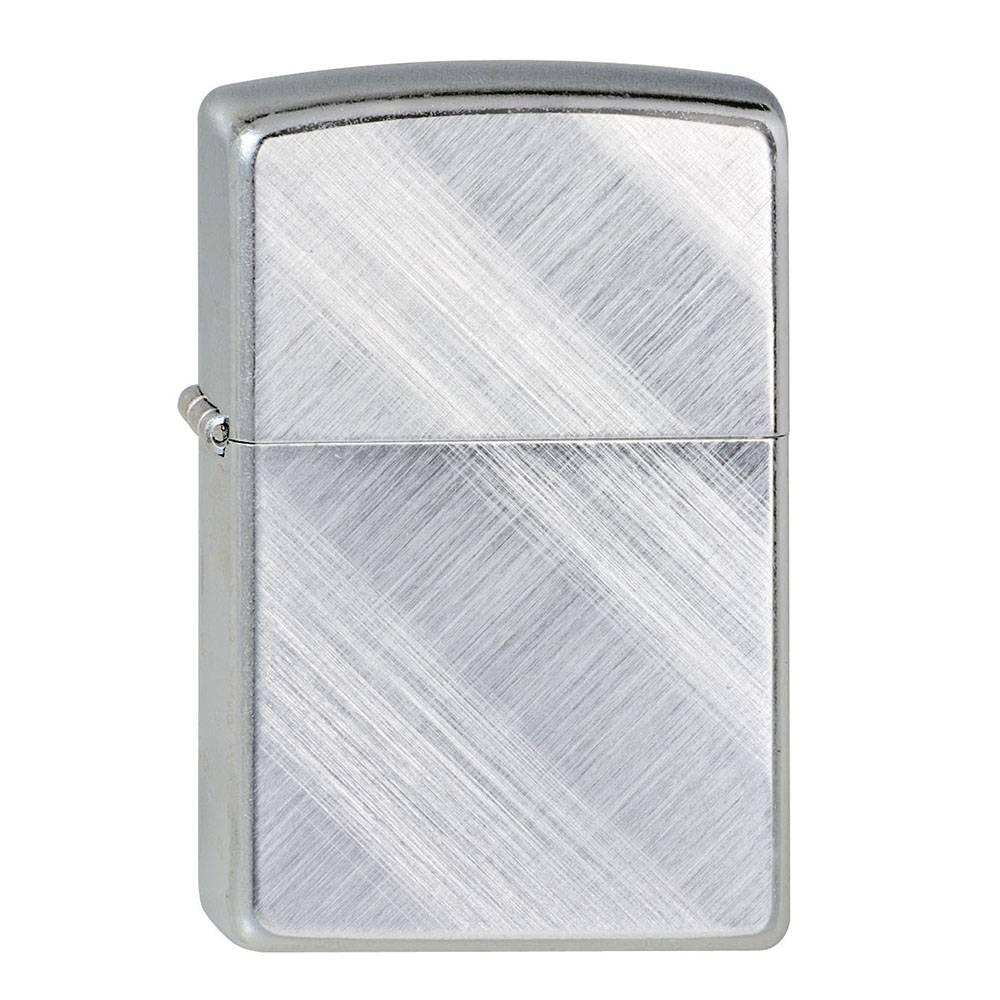 Zippo Chrom Diagonal Weave