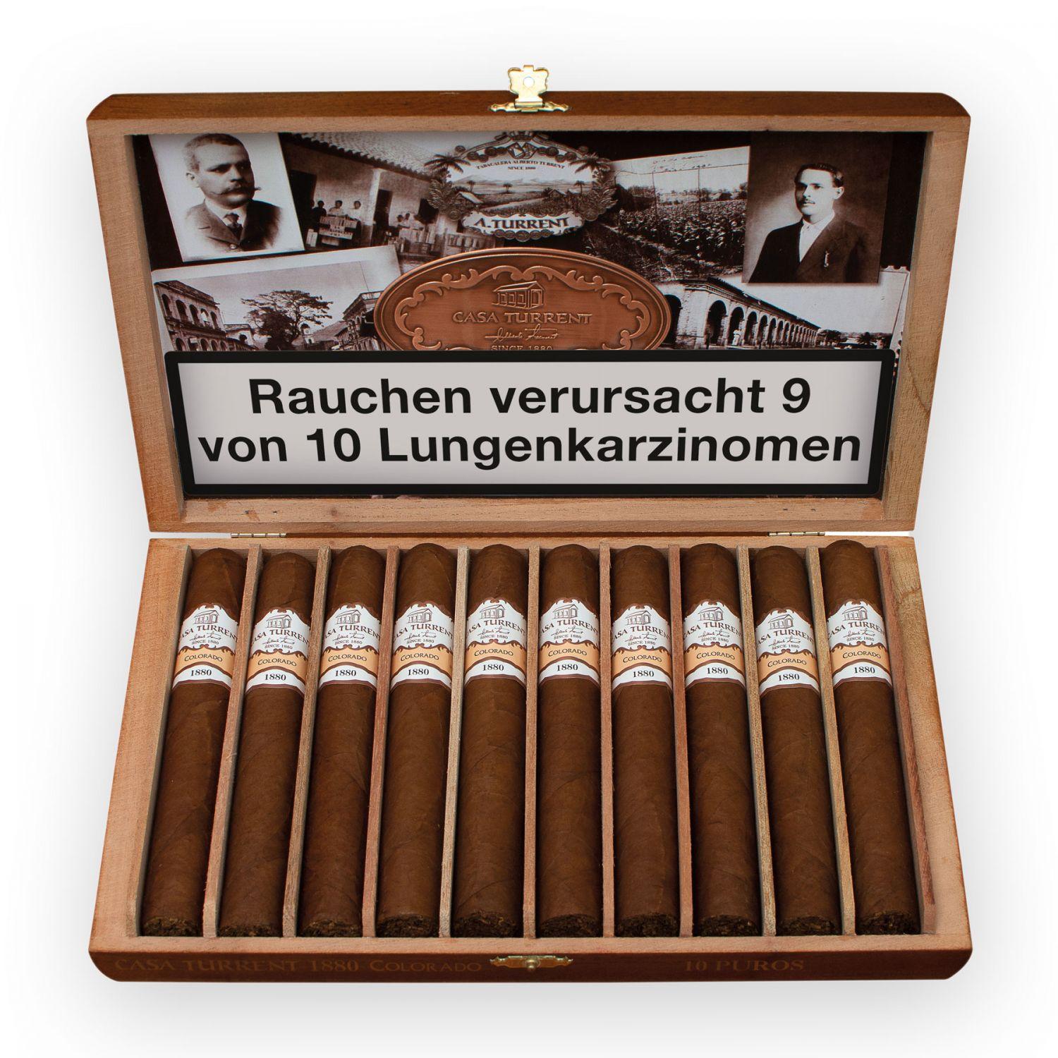 Casa Turrent »Serie 1880« Double Robusto Colorado