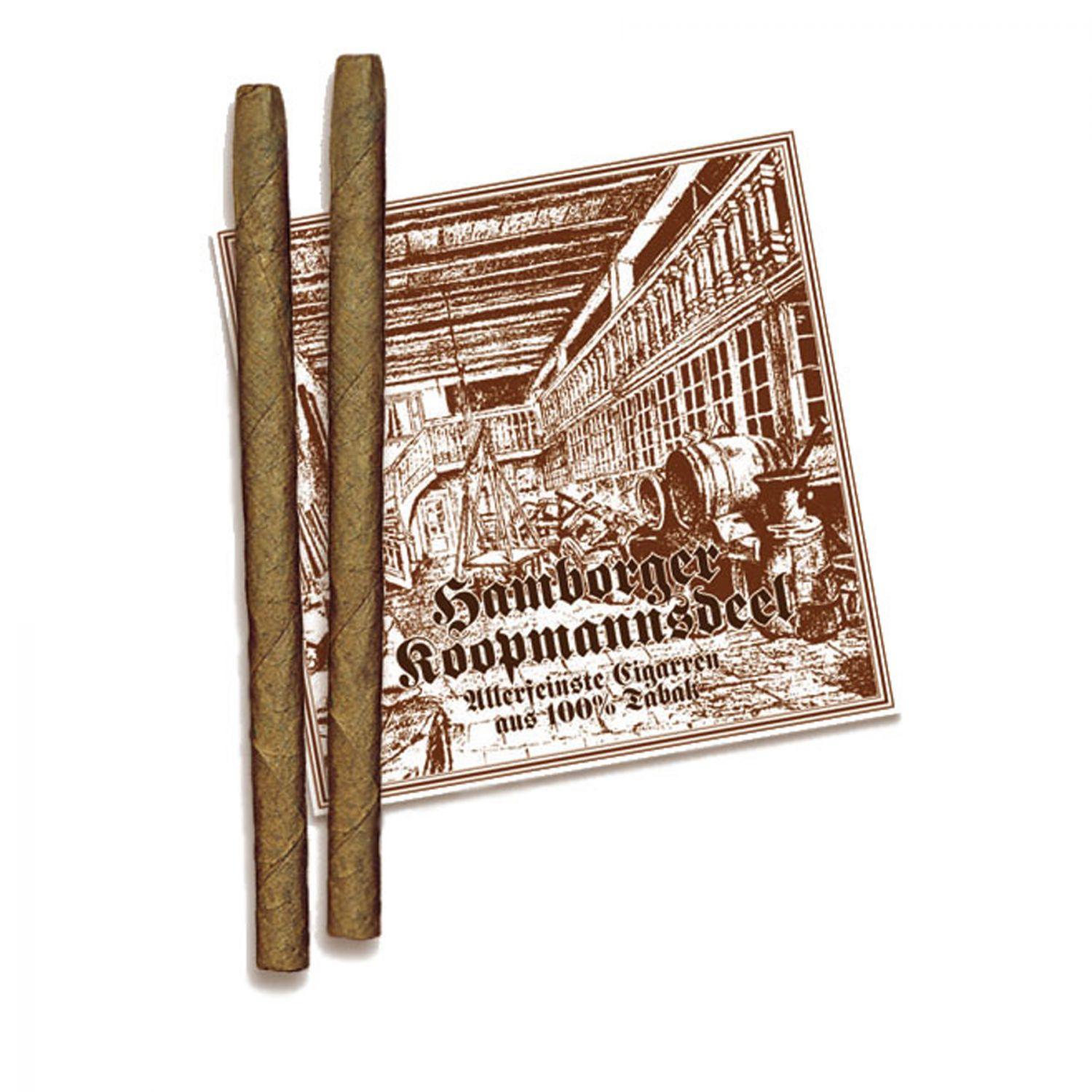 Hamborger Koopmannsdeel Sumatra No. 16 Long Cigarillo 50er Kiste