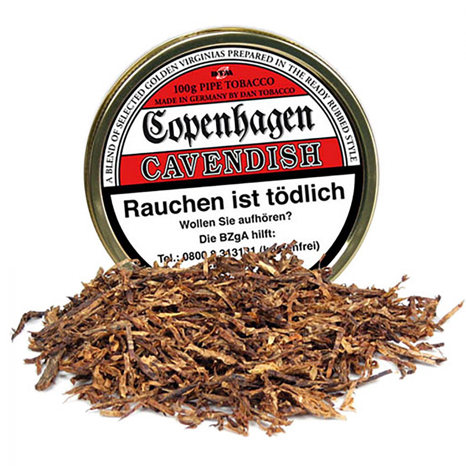 Copenhagen Cavendish 100g Dose