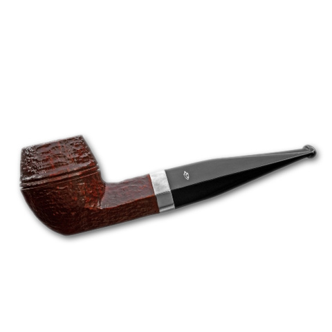 Pfeife Savinelli Etna Modell 510, rustiziert - braun