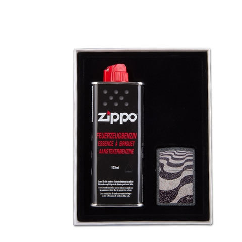 Zippo Geschenkbox Copacabana mit Steine und Benzin