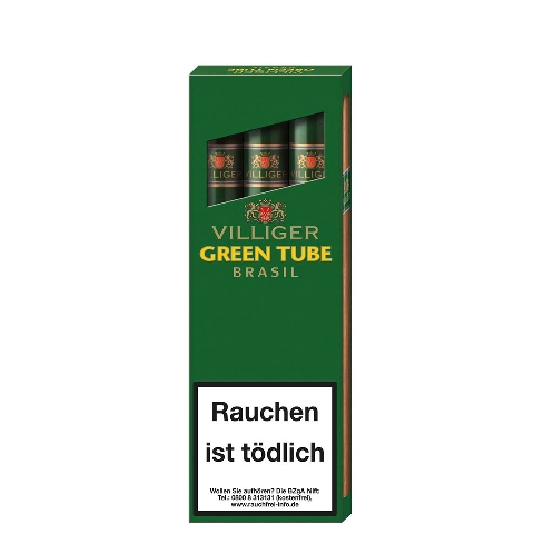 Villiger Green Tube, 3er Schachtel