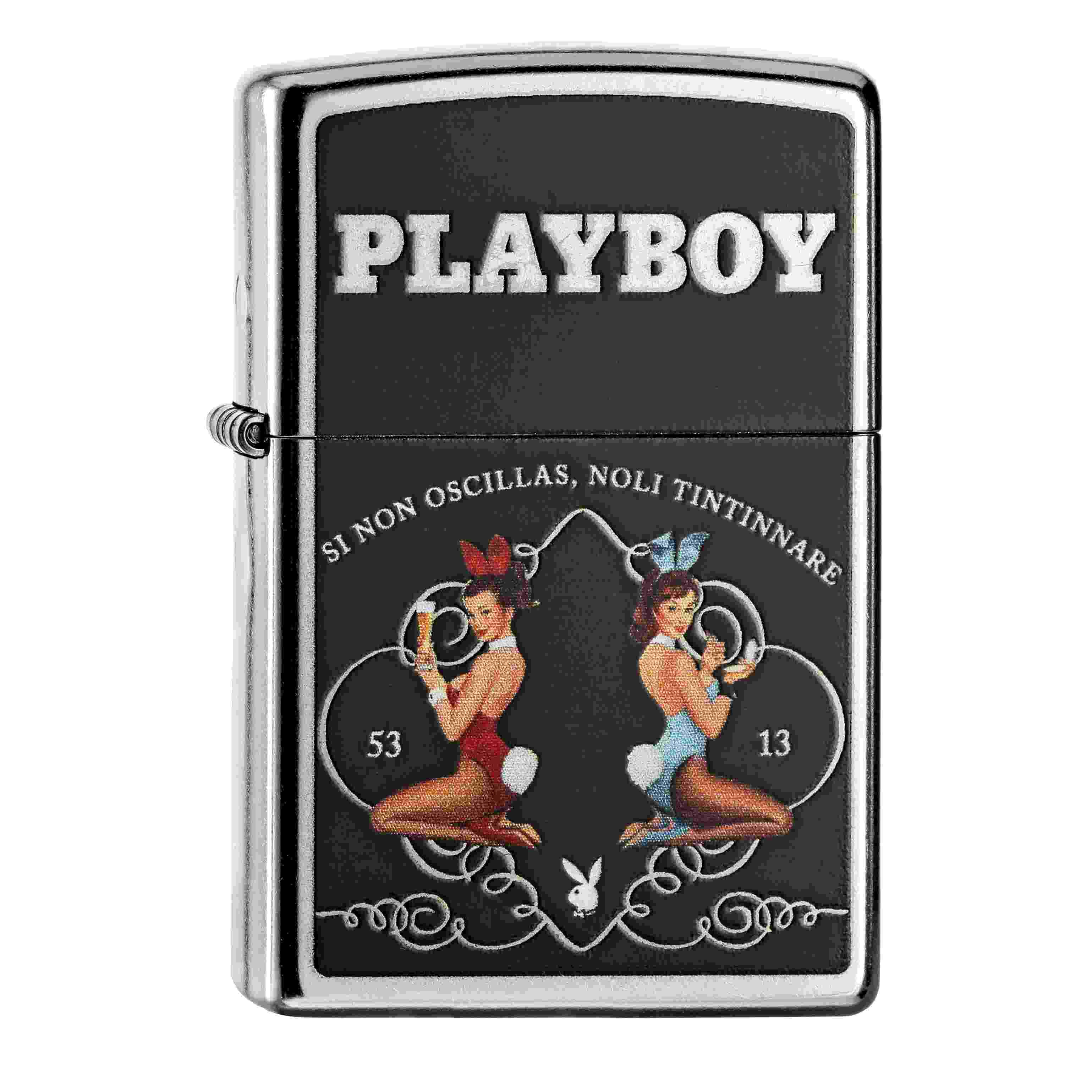 Zippo Street Chrom Playboy