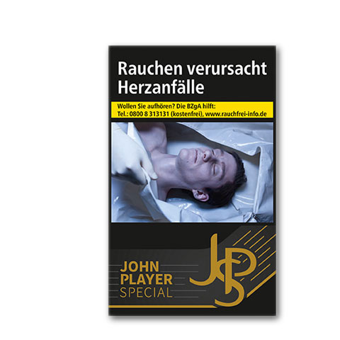 JPS Black 8,30 € Zigaretten