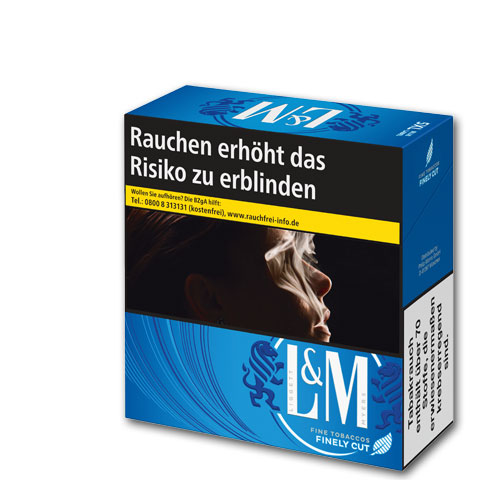 L&M Blue Label 6XL-Box 15,00 € Zigaretten