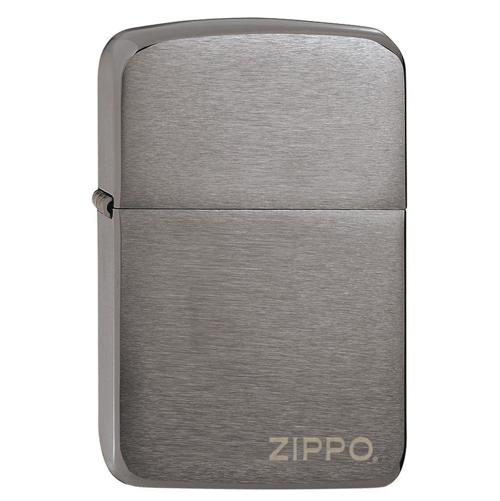 Zippo Black Ice Replica 1941 Zippo Logo