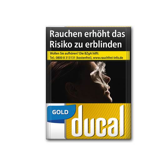 Ducal Gold XXL-Box 9,00 € Zigaretten