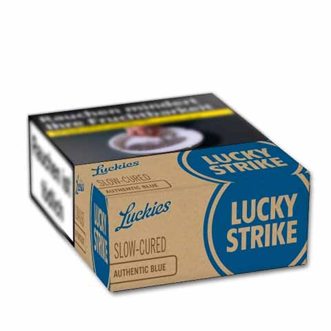 Lucky Strike Authentic Tobacco Blue Giga-Box 10,00 € Zigaretten