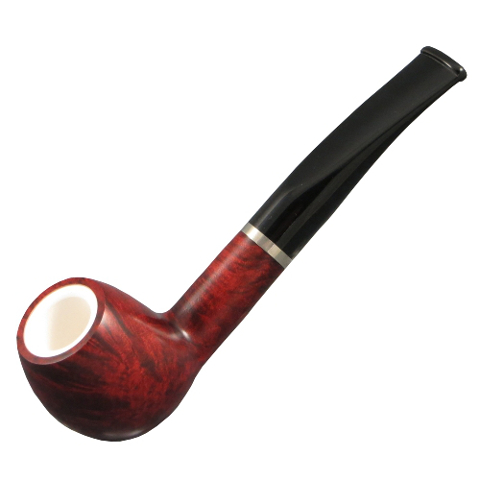 Capitello Beta Apple Meerschaumfutter Bordeaux / Orange