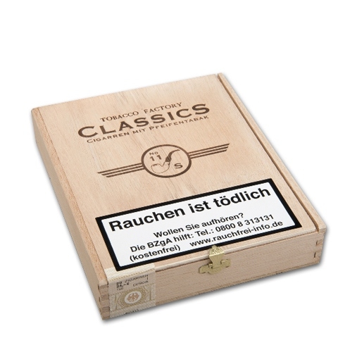 Tobacco Factory Classics No. 11 Sumatra mit Pfeifentabak