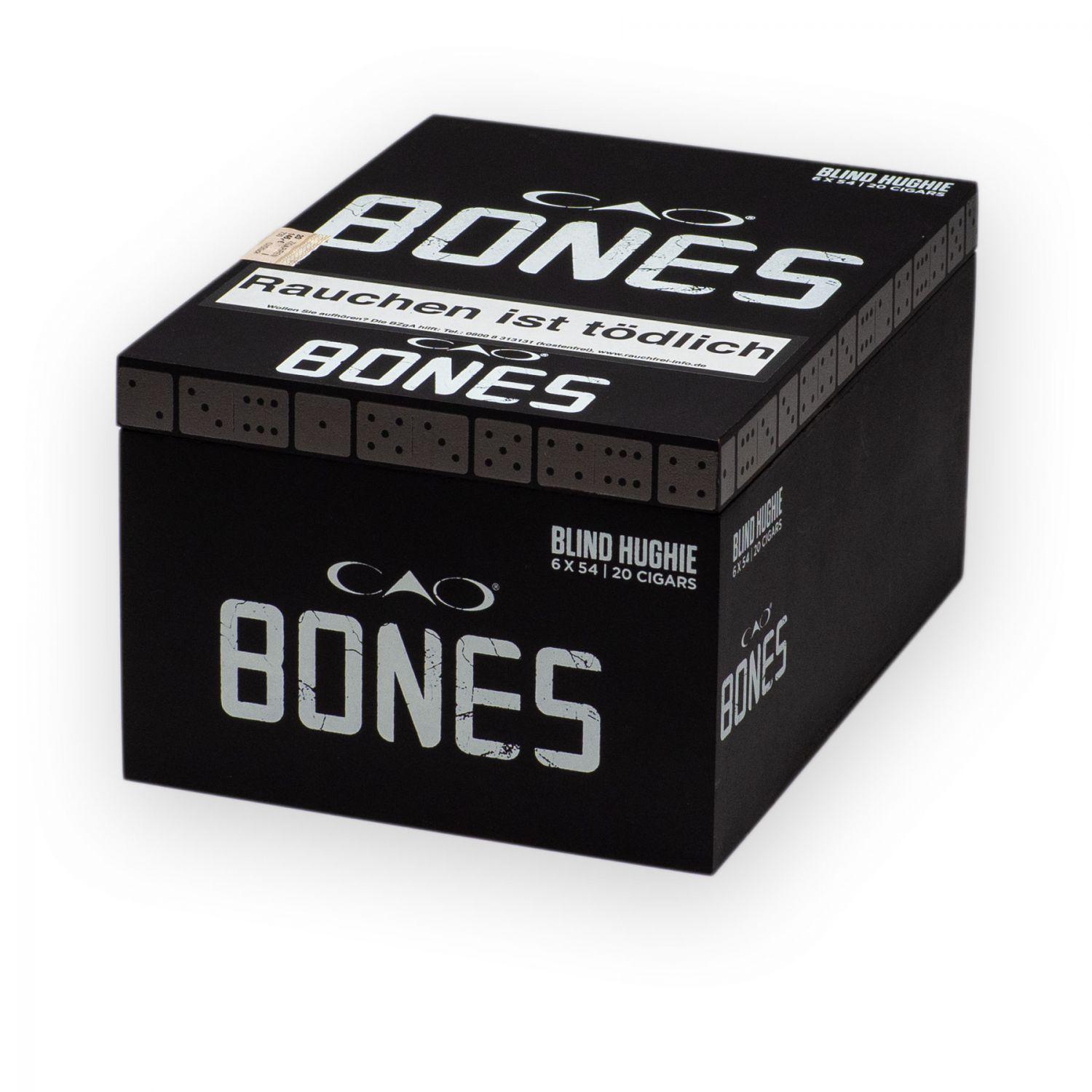 CAO Bones »Chicken Blind Hughie« Toro, 20er Kiste