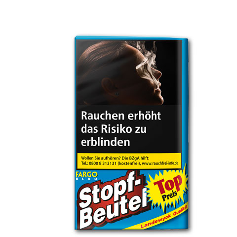 Fargo Stopf-Beutel Blau, 30g