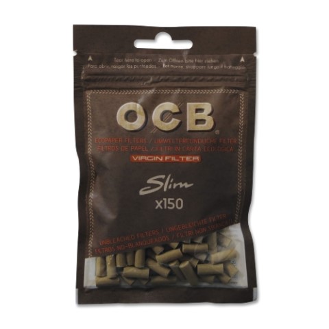 OCB Unbleached Virgin Filter, 6mm