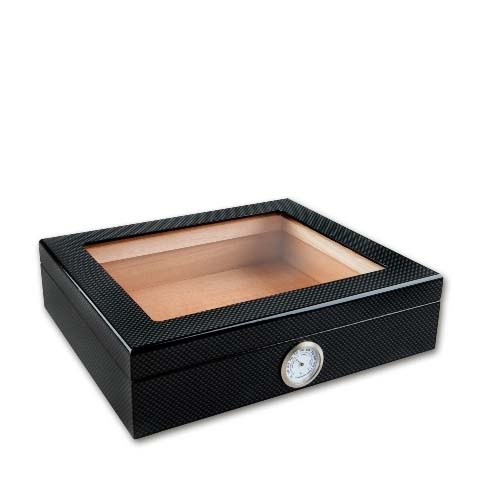 Humidor-Set Carbon-Design