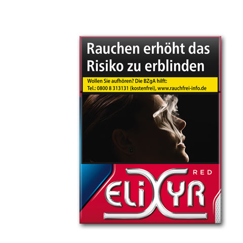 Elixyr Red 3XL-Box 9,00 € Zigaretten