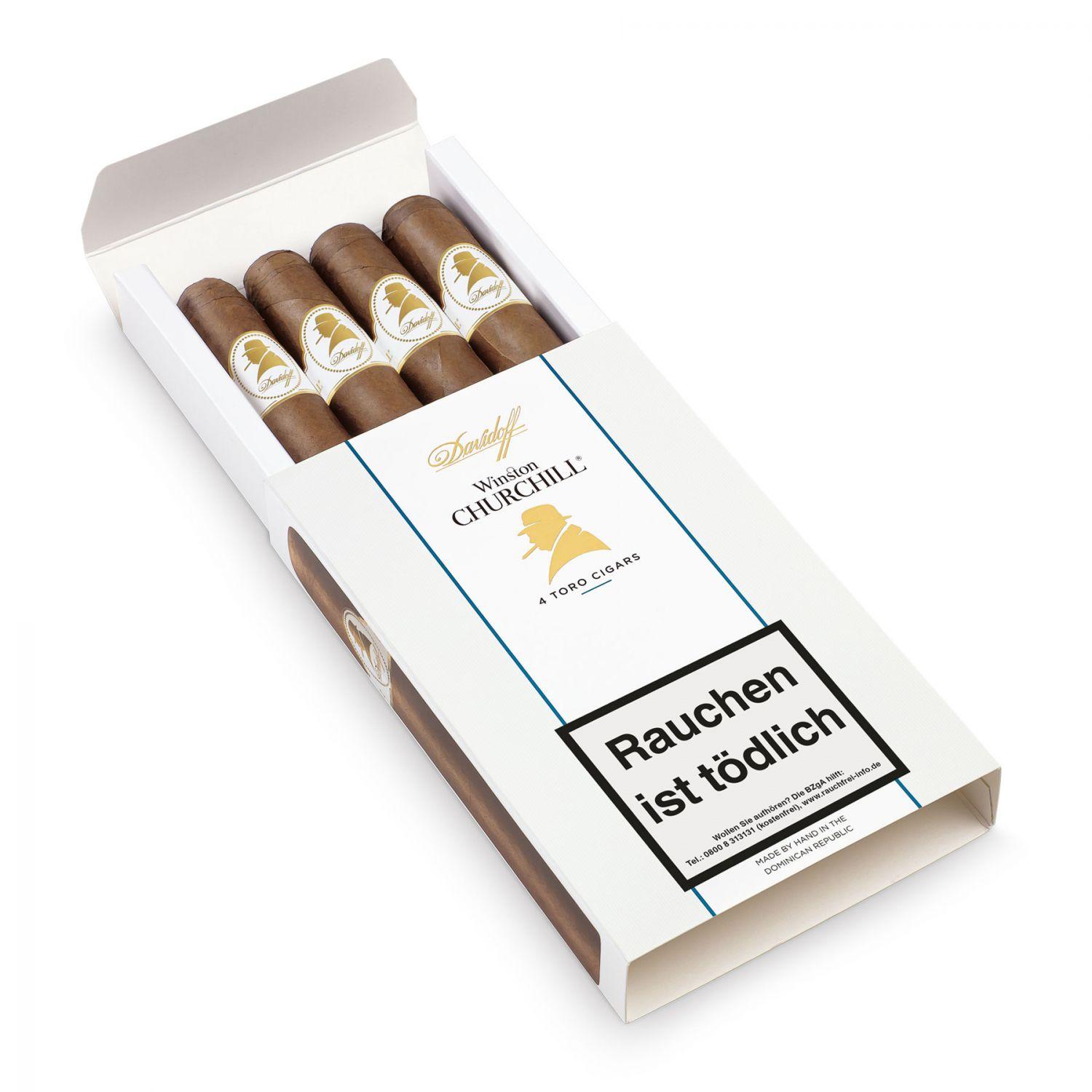 Davidoff »Winston Churchill« Petit Corona, 4er Schachtel