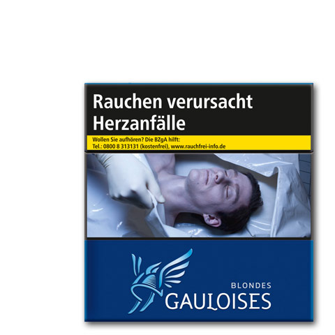 Gauloises Blondes Blau 15,00 € Zigaretten