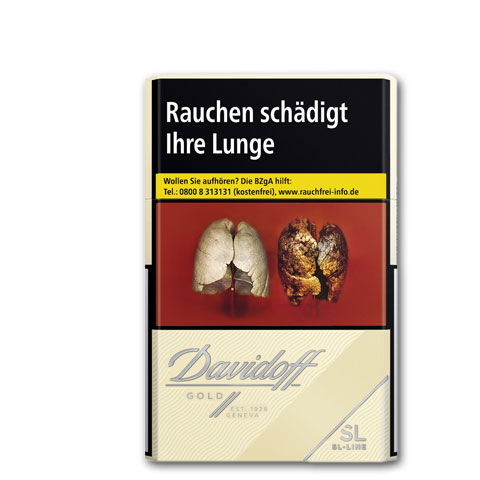 Davidoff Gold SL-Line 8,70 € Zigaretten